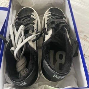 P448 john suede sneakers.   Size 36.  Worn once.   Excellent condition.